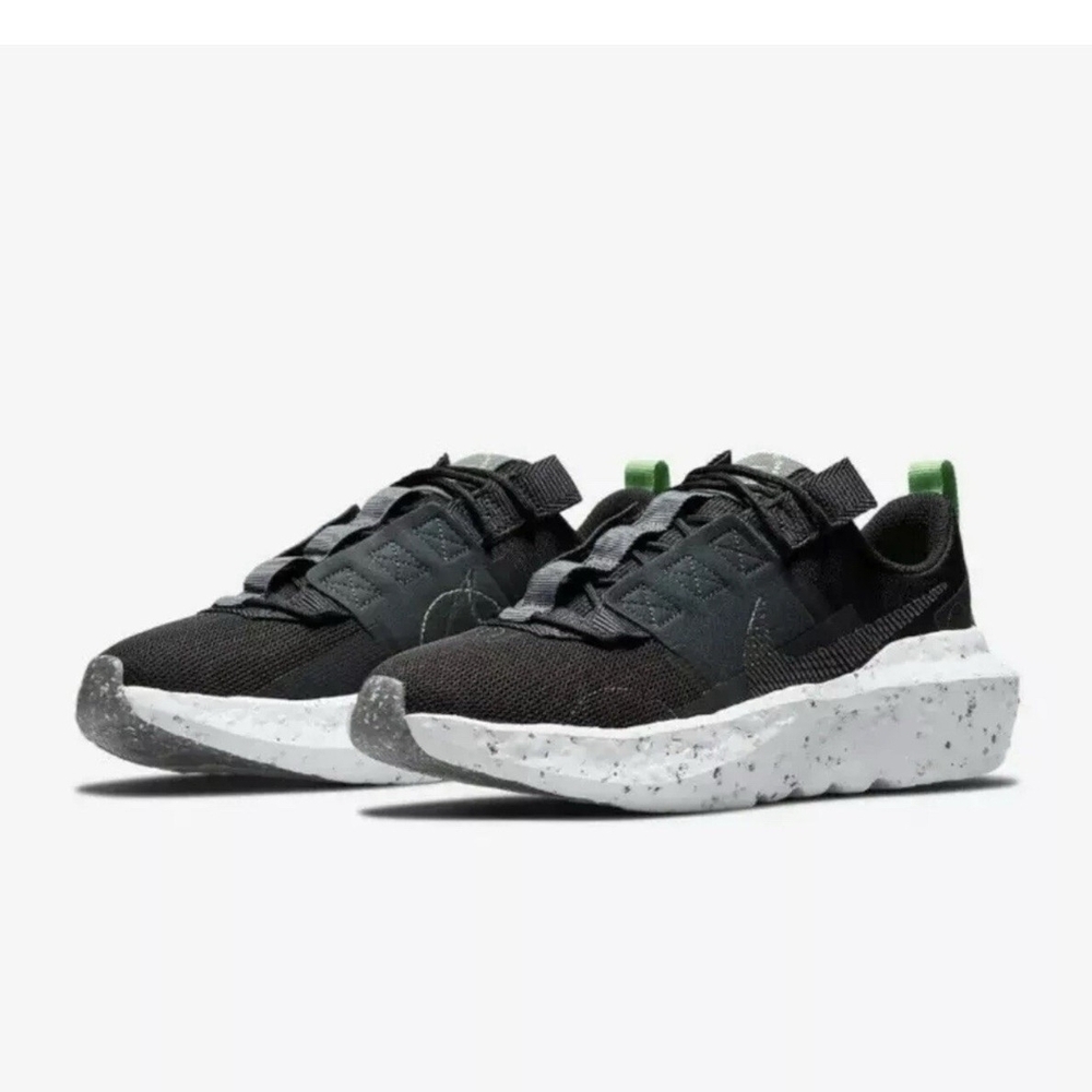 Nike Crater Impact Sneaker Black and Green Sneakers NEW